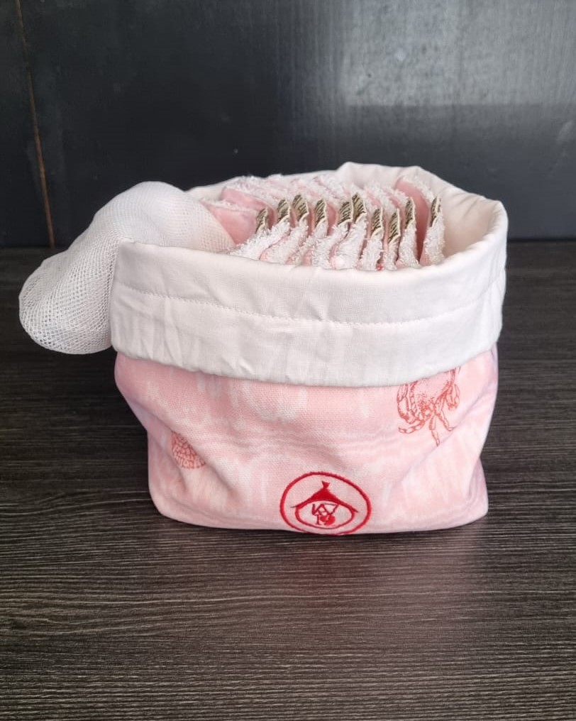 Distributeur Rose motifs crustacés – Image 3